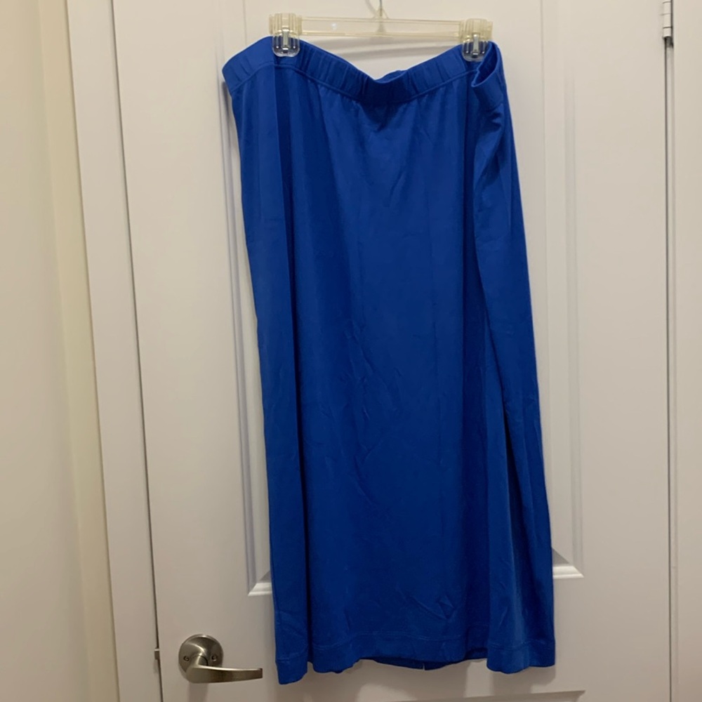 NWT Ulla Popken blue skirt plus size 24/26